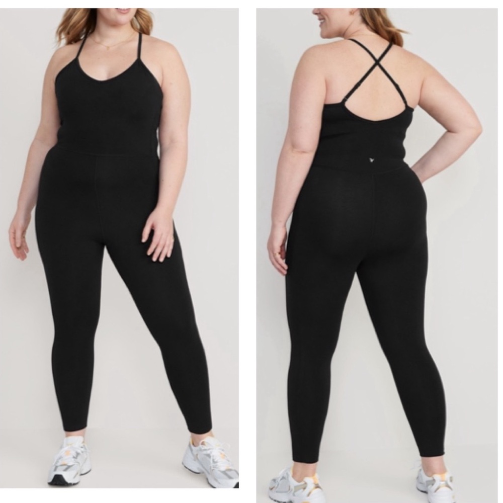 Old Navy Powerchill Cami Jumpsuit Bodysuit